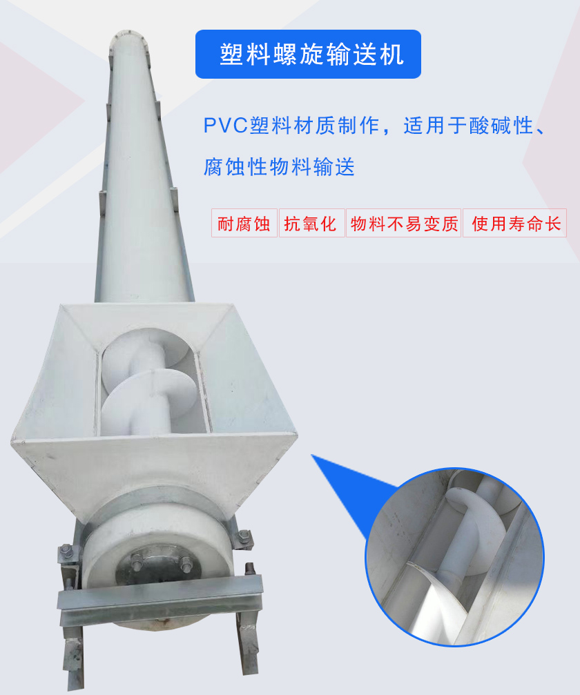 PVC塑料材質制作,適用于酸堿性、腐蝕性物料輸送